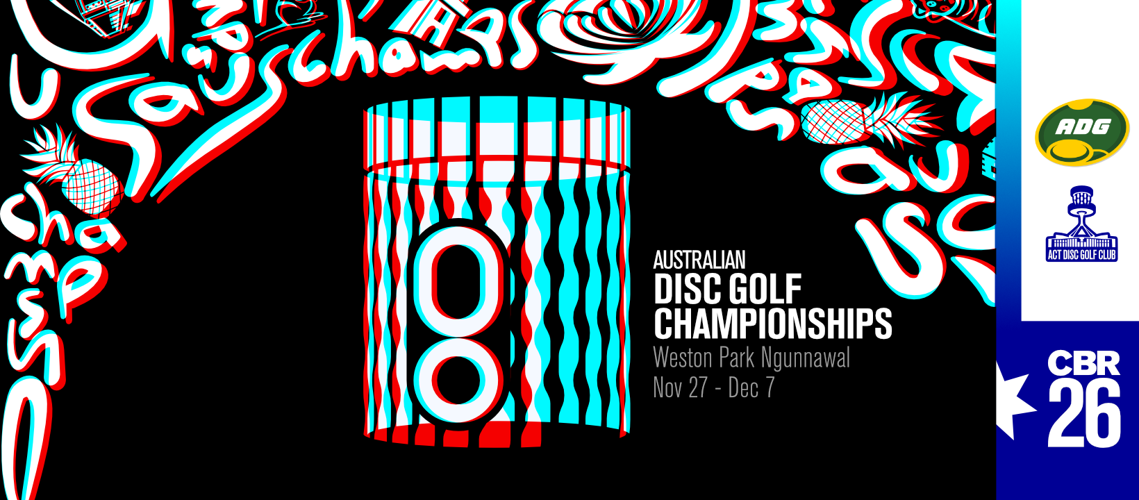 Australian Disc Golf Championships Logo