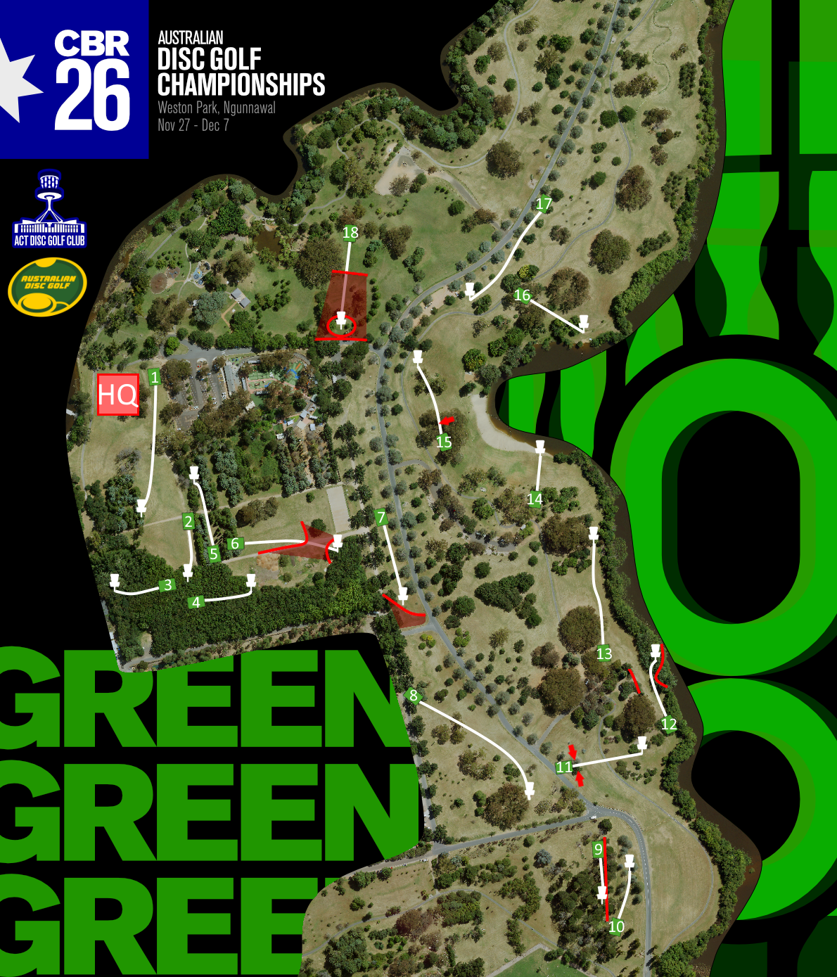 Green Tree Frog map